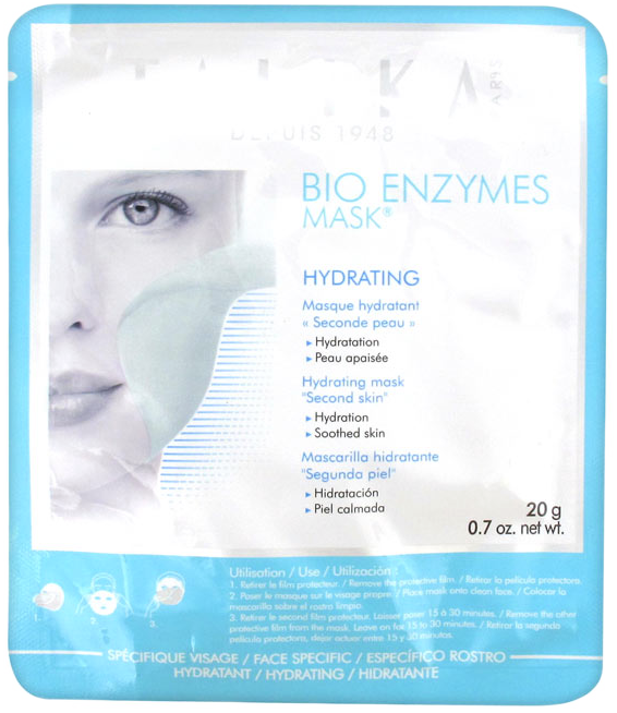 Talika bio enzymes mask masque hydratant seconde peau