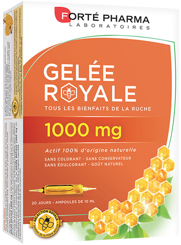 Forté pharma gelée royale 1000 mg 20 ampoules