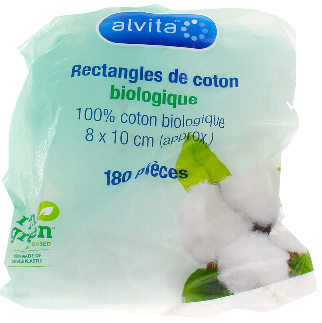 CARRÉ DE COTON BIO  